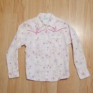 Wrangler girls L/10 top
